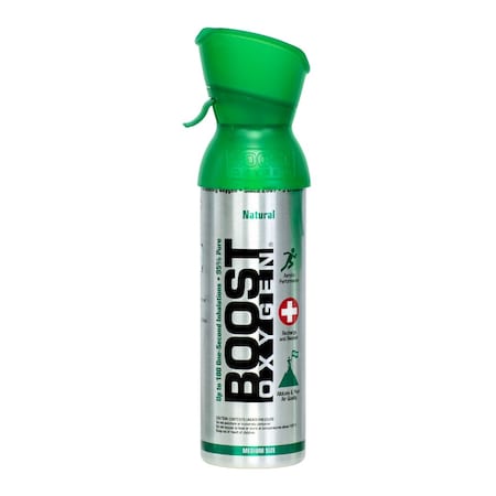 Boost Oxygen Portable 95% Pure Supplemental Oxygen, 5L, Natural 601